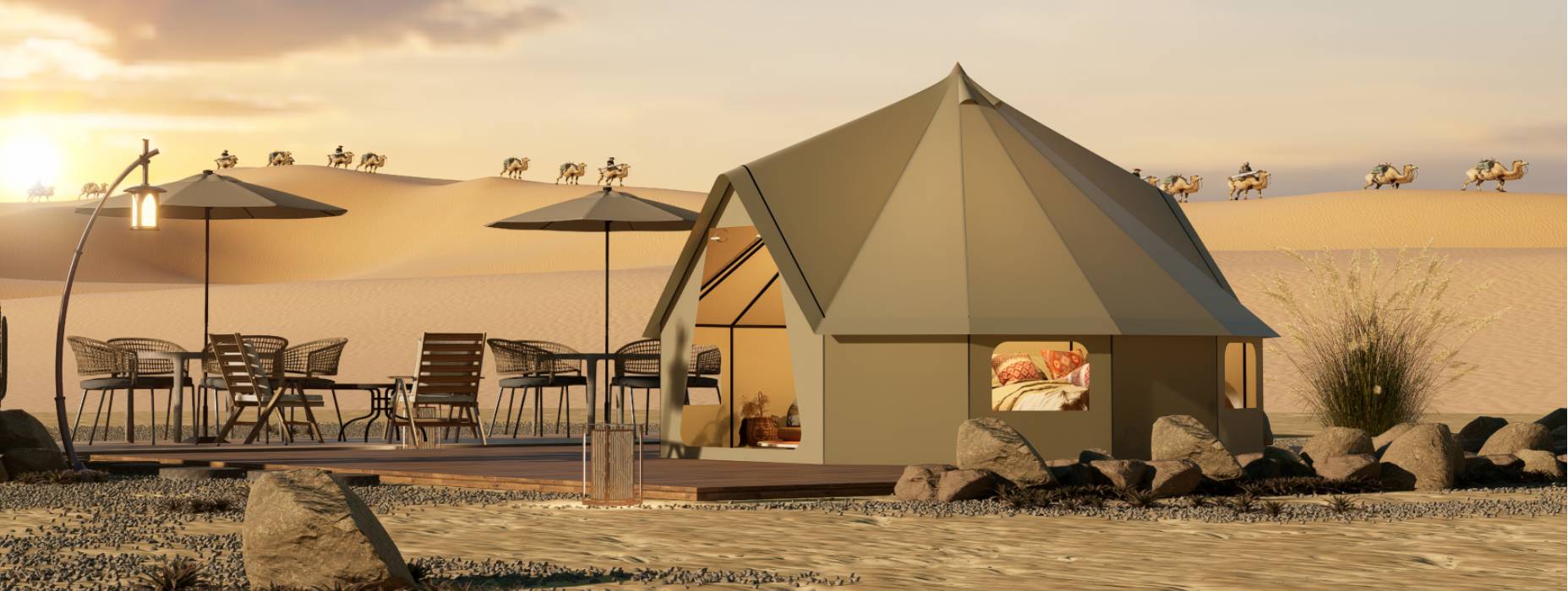 刚察县露营酒店帐篷产品